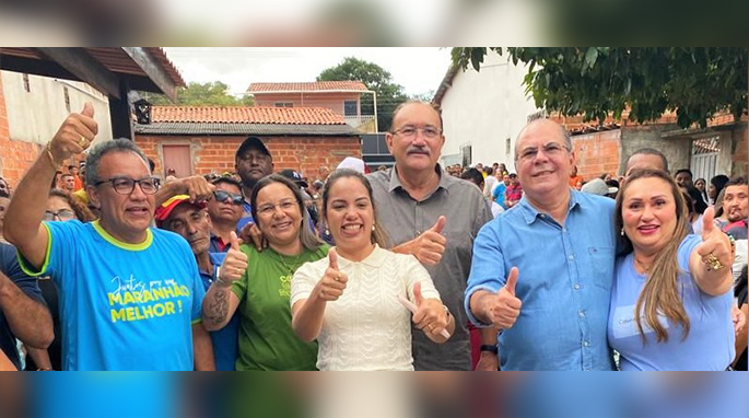 Prefeita Thalita Dias apresenta seus pré-candidatos a deputados: Hildo Rocha, federal e César Pires, estadual