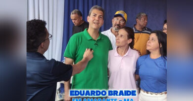 Eduardo Braide cumpre agenda política em Amarante e reforça diálogo com a população