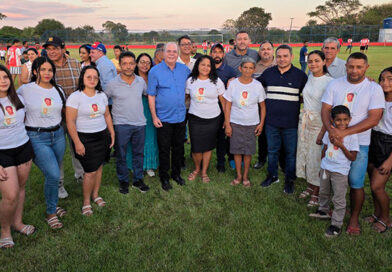 Ao lado do Tony Brandão, Hildo Rocha participa de várias inaugurações em Buritirana