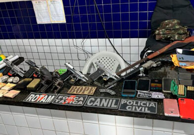 Nove Pessoas são presas na operação de combate ao tráfico de drogas e posse irregular de arma de fogo em São João Batista