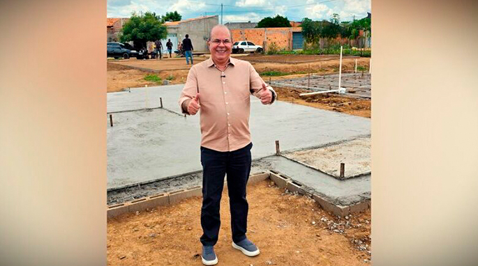 Iniciada construção de 143 casas na sede de Grajaú conseguidas pelo deputado Hildo Rocha