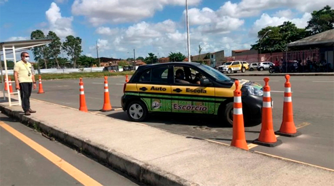 Baliza deixa de ser exigida na prova para CNH no Maranhão