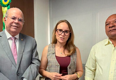 Hildo Rocha se reúne com a presidente do FNDE, Fernanda Pacobahyba