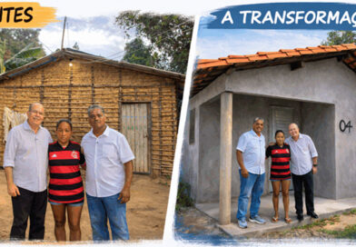 Deputado Hildo Rocha vistoria construção de casas na Raposa