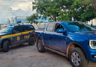 PRF recupera veículo com sinais de adulteração na BR-316, no Maranhão