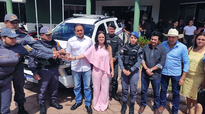 Amarante implanta Ronda Maria da Penha e recebe viatura para reforçar proteção às mulheres