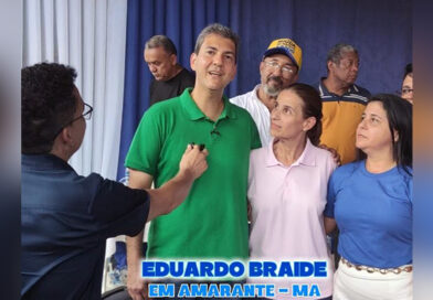 Eduardo Braide cumpre agenda política em Amarante e reforça diálogo com a população
