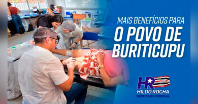 Mutirão de tratamento de varizes foi realizado em Buriticupu, graças a emenda do deputado Hildo Rocha