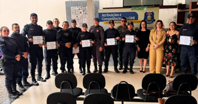Guarda Municipal de Imperatriz conclui capacitação em enfrentamento à violência contra a mulher