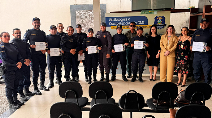 Guarda Municipal de Imperatriz conclui capacitação em enfrentamento à violência contra a mulher