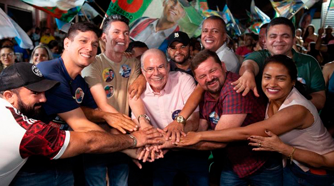 Reunião organizada por Roni em Bom Lugar tem participação de Hildo Rocha e Tiago Fernandes