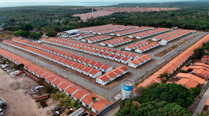 Entrega de 400 casas do MCMV em Ribamar teve participação do Hildo Rocha